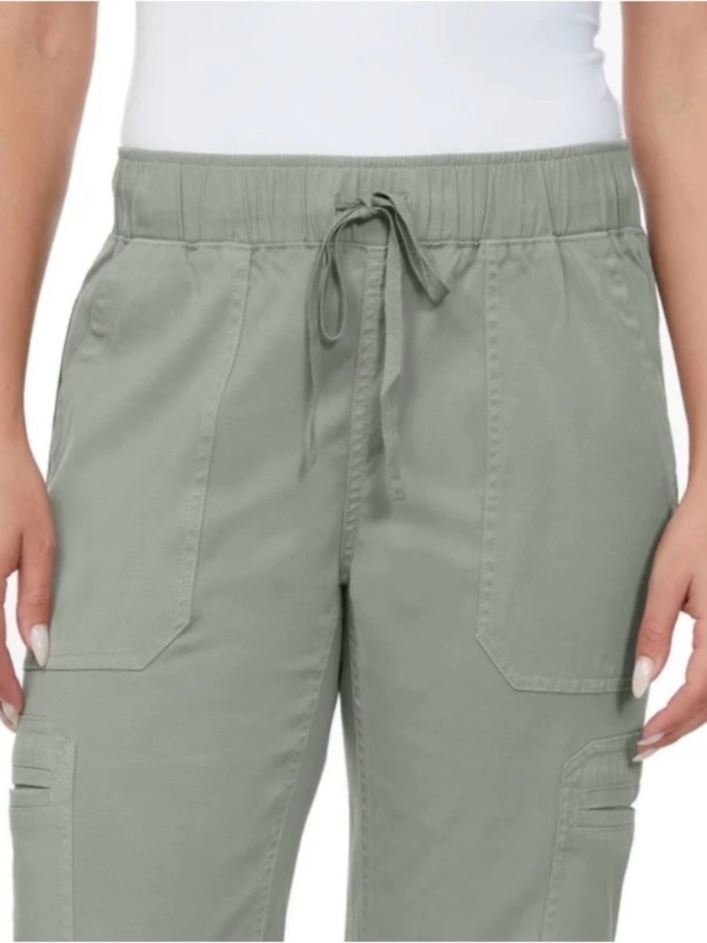 Buffalo Women's Cargo Tencel Pant Sz: M Black - Picture 4 of 10